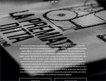 Tablet Screenshot of lapremiataditta.com